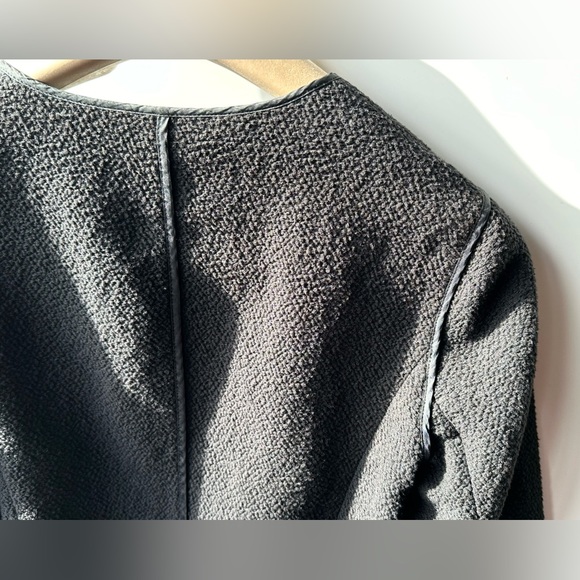 EUC Vince black open front lightweight jacket, size M - Picture 10 of 11